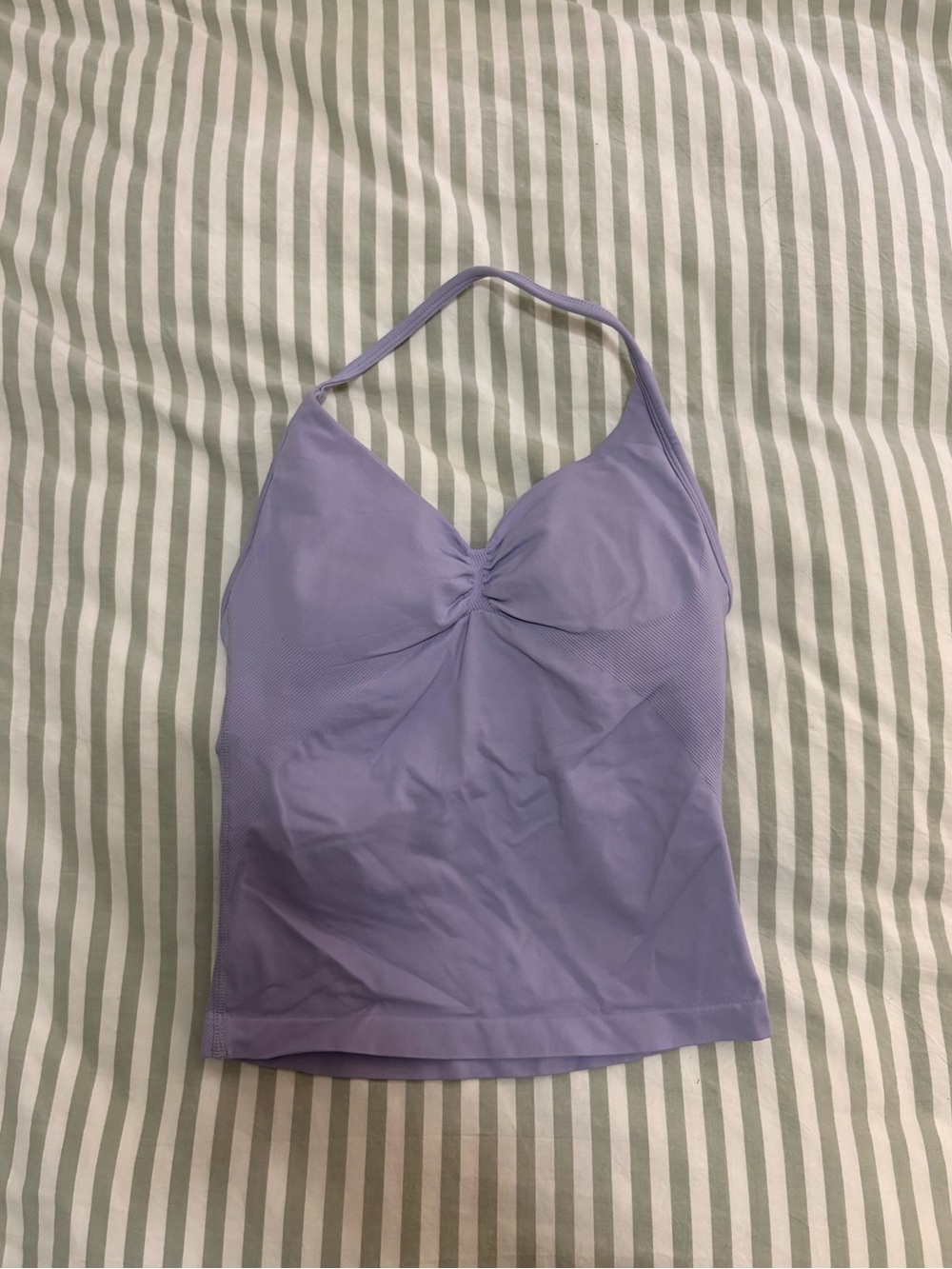 DFYNE LILAC HALTER TOP